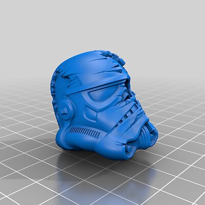 Star wars Trooper death head keychain