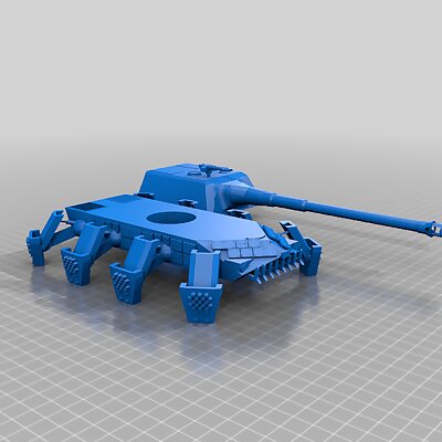 prototype super heavy spider tank