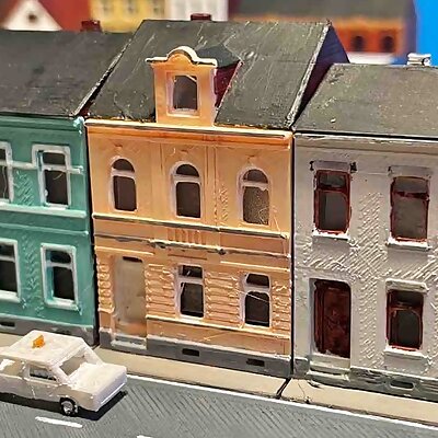 Urban building 12  town house zscale