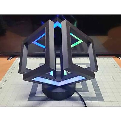 Infinity Cube Light Stand