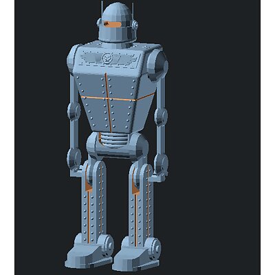 Robot from Sky Captain posable