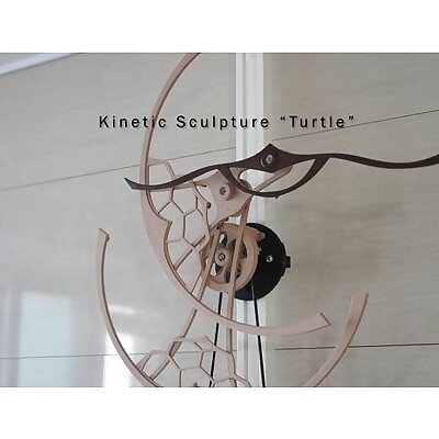 Kinetic sculpture Turtle