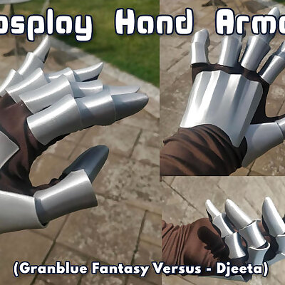 Cosplay Hand Armor v1 Djeeta Granblue Fantasy