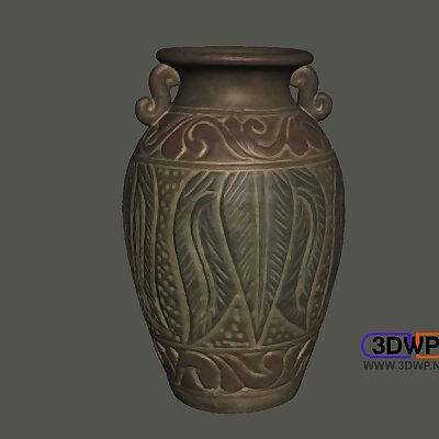 Urn Vase 3D Scan