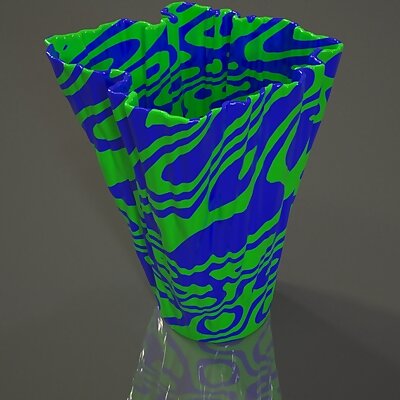 Rorschach Plasma Vase