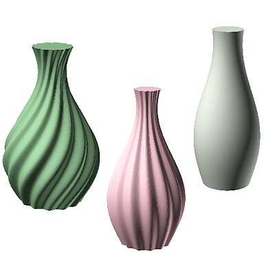 Twisty or Smooth Vase