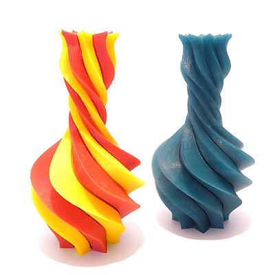 One and two colors vase