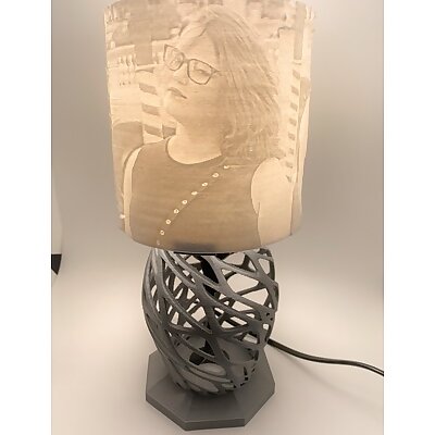 Lithophane Art lamp