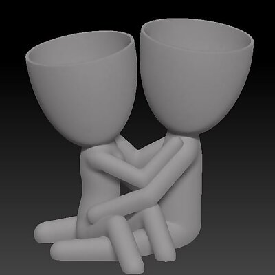 Couple Vase