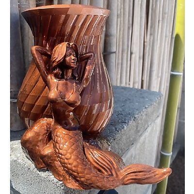 Mermaid Flower Vase