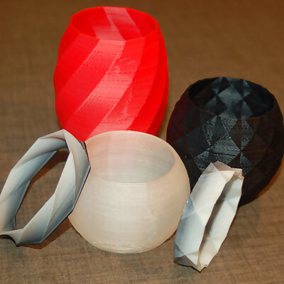 Polygon Vase Cup and Bracelet Generator