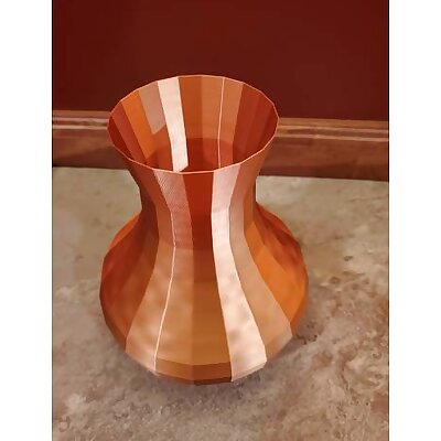 LowPoly Copper Vase