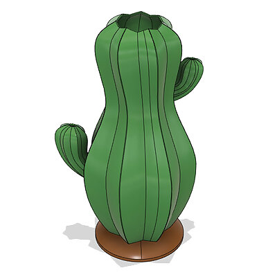 Flower vase Cactus