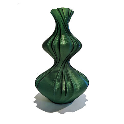 Fluted Genie Vase