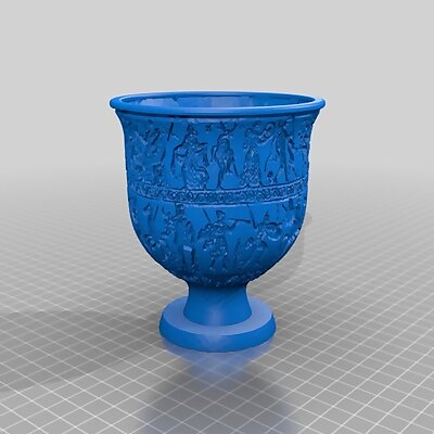Roman Vase Lithophane