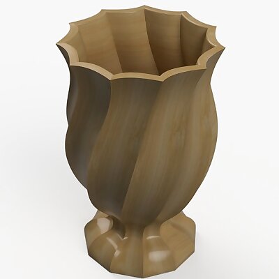 Another twisted vase