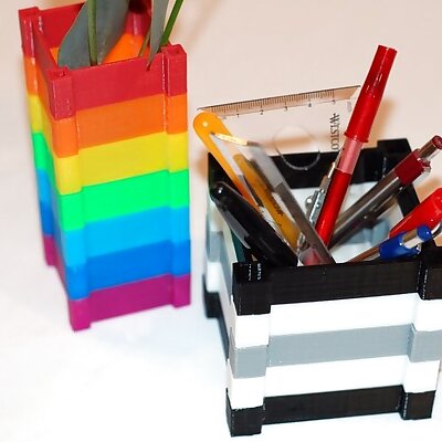 Stack up basket multipurpose  multicolor