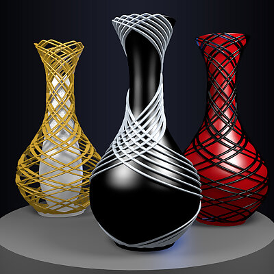 Elegant Vases  three styles