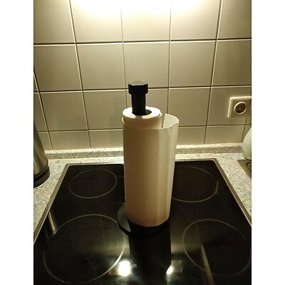 Kitchen roll holder optimised for vase mode