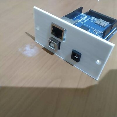 Arduino Mega  Eth shild rack mount