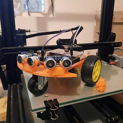 Robot Car Arduino with Ultrasonic Sensor