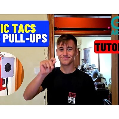Smart PullUp Bar Gives Tic Tacs and plays Music
