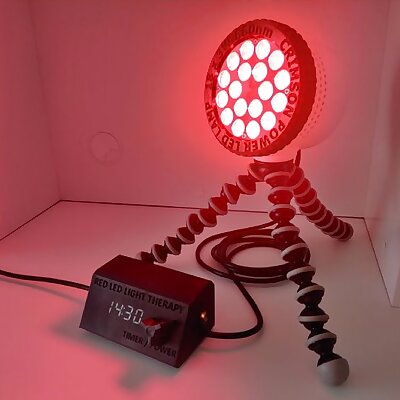 Red Light Therapy Lamp 18x3W LED