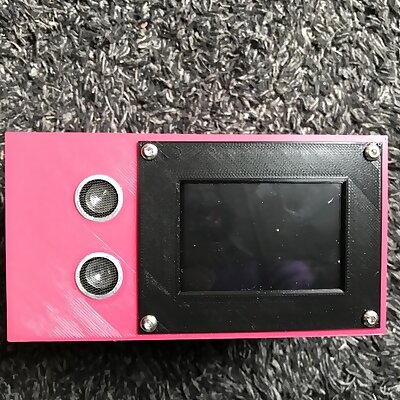 28 LCD Case with Ultrasonic Sensor and Arduino Uno