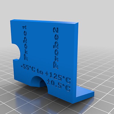 3D Printed Housing Arduino TemperatureHumidity Meter
