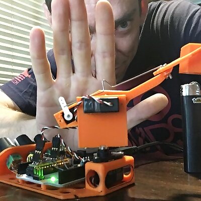 Miniature 3 Axis Robotic Arm for Arduino