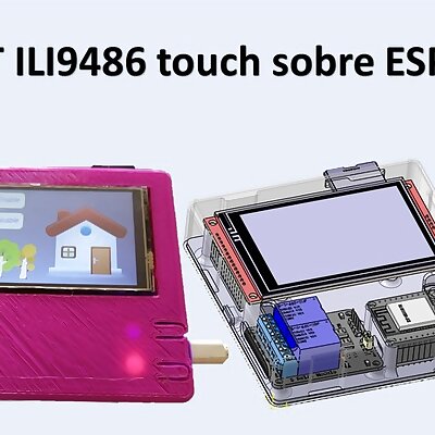 CASE ILI9486 controlled by ESP32