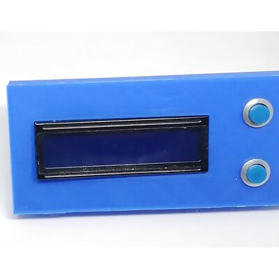 Holder LCD 2x16  2 Button