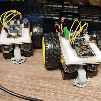 WiRe AfRo Wireless Remotecontrolled Affordable Robot chassis
