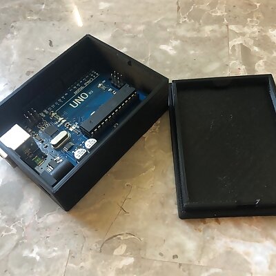 Arduino Uno Storage Case with Lid