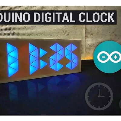 Fancy Digital Clock using Neo Pixel and Arduino
