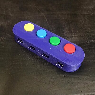 4 Button Module Case