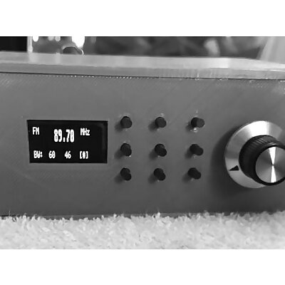Arduino SI4735 DSP RADIO ENCLOSURE