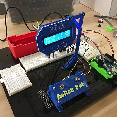 3DX LCD Switch Pot Project