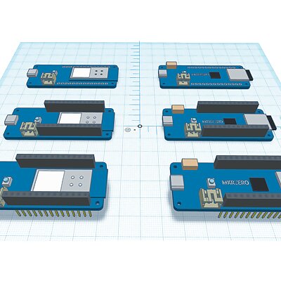 Arduino MKR Family 3d Models