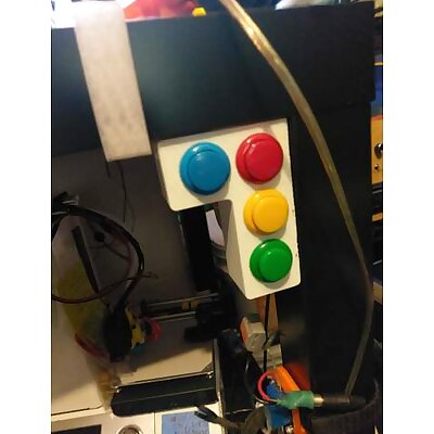 Arcade Button Frame