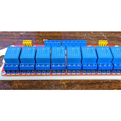 holding bracket for chinese 8 channel relay module