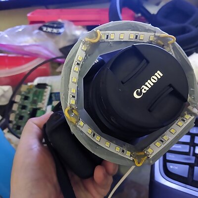 Ring Light With Creality Motherboard Dimmer