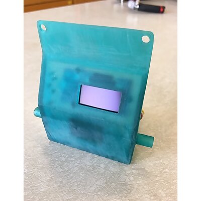 Arduino Modular Case front part  relative humidity