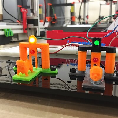 Toggle Switch LED Project for 3DLS