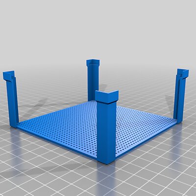 Stackable rack for electrical components