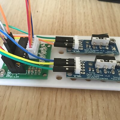 Arduino  Pi small sensor mounting plate
