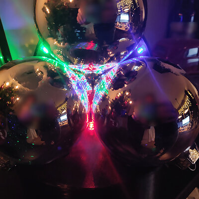 Christmas Fractal Lamp