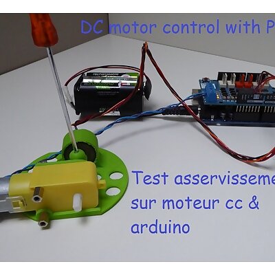 DC motor control with PID