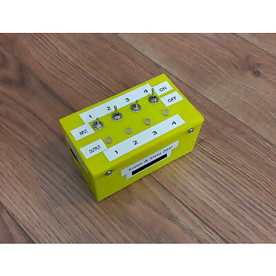 BoxCase for Arduino DUE and ethernet Shield with 4 IO
