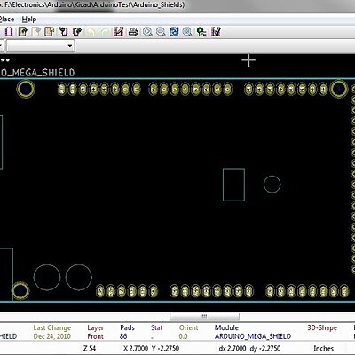 Arduino Shield Modules for KiCad